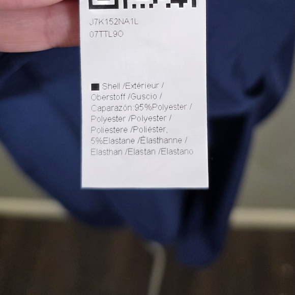 Wenrine Navy Blue Summer Smocked Dress Size XL - Picture 11 of 12